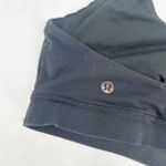 Lululemon Womens Athleisure Workout Strappy Back Energy Sports Bra Size 10 Black Photo 6