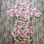 Show Me Your Mumu Women's Garden Of Blooms Floral Robe OS One Size Pink Green Photo 1