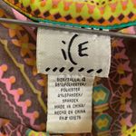 iCe Bold Multicolor Boat Neck 3/4 Sleeve Dress 4 Photo 1