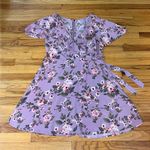 Xhilaration Xhiliration Floral Faux Wrap Dress Sz XL Photo 0