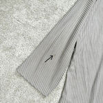 Chico's Chico’s Rib Jacquard Dolman Tee Textured Stripe 3/4 Sleeve Top Size 3 Photo 12