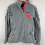 Patagonia Pullover Top Womens XS Gray Snap-T Fleece Hiking Outdoor Casual Active Photo 0