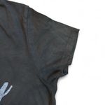 Hurley  Wave and Floral Tee in Brown Tie Dye and Blue Photo 2