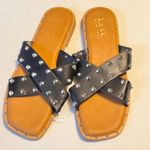 Nicole Miller New York Low Heel Women's Geraldine Studded Slide Sz 8 Photo 4