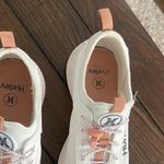 Hurley Women's Sneakers in White and Peach Photo 2