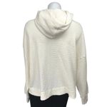 Gap  Cream Waffle Knit Hoodie Hooded Long Sleeve Sweatshirt Sweater Top Size XL Photo 1