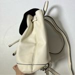 Forever 21  White Faux Leather Backpack Photo 5
