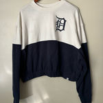 Detroit Tigers semi cropped crewneck XL Blue Photo 0