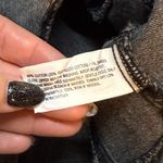 Wild Fable Womens XXS Black Denim Vest Ruffle Studded Zip V-neck Biker Western Photo 6