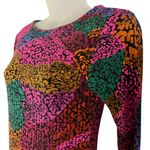 Farm Rio Rainbow Mix Jersey Organic Cotton Midi Dress Photo 7