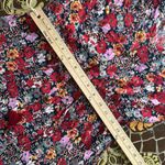 Knox Rose Red Floral Midi Dress Sz: M Photo 6