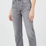 AGOLDE Distressed Raw Hem Grey / Black Denim Size 24 Photo 0