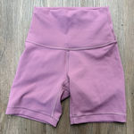 Lululemon Pink Bike Shorts Size 0 High Waist Photo 0