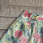 Laura Ashley Vintage Size 6 Floral 100% Cotton Shorts Photo 5