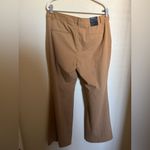 Banana Republic  sculpted‎ boot cut pants Sz 14 in Tan NEW Plus Size Office Photo 7