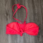 OP OCEAN PACIFIC Women's Pink/Black Sequin Trim Halter Bikini Swim Top sz Jr's S Photo 1