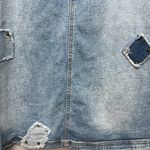 Sunshine Apparel Y2K Vintage Patchwork Festival Western Cowgirl Denim Skirt 22W Blue Photo 3