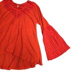 Free People  Parisian Nights Bell Sleeve Top Size: S Photo 2