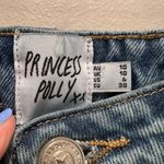 Princess Polly  Jellicoe Spliced Denim Mini Skirt Multi Wash Size US 6 Photo 3