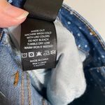 Max jeans  Mid Rise Crop White Polka Dots Photo 8