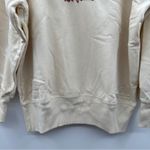 American Eagle American Eagle Cream & Burgundy Let Love Shine Pullover Sweater Sz XS NEW Photo 3