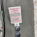 London Fog  Womens 6 Trench Coat Classic Double Breasted Belted Green USA Vintage Photo 2