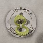 Urban Outfitters  Lime Green Twisted Rings Size 6 Photo 0