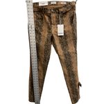 Kensie Jeans Snakeskin Design Jeans Size 8 29 NWT - SKU 1322 Photo 2