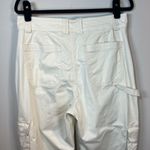 Abercrombie & Fitch  Curve Love Cargo Pants Cream Carpenter  Women's Size 10 Long Photo 9