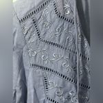 Free People NWT Haddie Mini Dress Periwinkle X Small Cotton Boho Summer vacay Photo 6