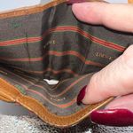 Loewe  Velazquez Leather Folded Wallet Double-sided Brown Tan Gold Vintage Photo 11