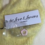 For Love & Lemons NWT  medium Devon faux mohair crop top Photo 5