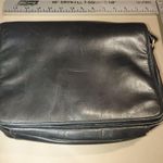 Hidesign Black Premium Leather Crossbody Bag Zip Adjustable Strap Compartments Photo 13