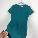 Likely Manhattan Short Sleeve Mini Dress in Cerulean Teal Size 6 Cocktail Photo 10