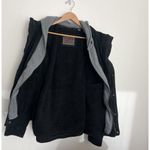 Levi's Levi’s Black Sherpa Utility Field Jacket Hooded Military Gorpcore Oversized XL Photo 5