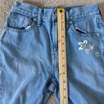 Madewell  The Perfect Vintage Summer Jeans Embroidered Edition Size 24 Floral Photo 10