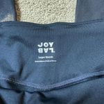 Target JOY LAB Womens Leggings Metallic Shimmer Navy Blue Activewear Athletic Size L Photo 5