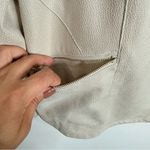 Chico's Chico’s Faux Suede Jacket Lace Up Sleeves Detail Cream 16/18 Chico’s Size 3 Photo 4