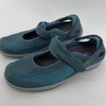 Orthofeet Mary Jane Sanibel‎ Shoe Turquoise Blue Women 11.5W Hook & Loop Walking Size undefined Photo 0