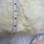 UGG  Australia‎ Fluff Mama Baby Satchel Bag Fluffy Purse White Shoulder Chain Photo 2