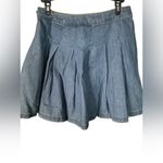 American Eagle  Outfitters Blue Skater Skirt Photo 2