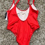 Victoria's Secret Shine Strap Vardia One-Piece Swimsuit Red Size M Photo 2