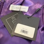 Mac Duggal NEW Size 2 Style 55951 Purple One Shoulder Chiffon A-Line Tent Dress Photo 3