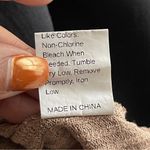 SheIn | Tan Ribbed Long Sleeve Crop Top Sz S Photo 7