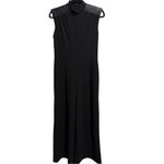 Calvin Klein  mock neck leather shoulder jumpsuit 4 Photo 1