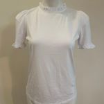NEW Boden Shirt sz 4 Supersoft Frill Detail T Photo 2