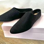 Taryn Rose black Elene Haircalf mules 8.5 Photo 13