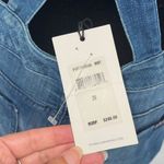 7 For All Mankind BLUE FASHION OVERALL STRETCH DRESS MEDIUM BROKEN Size 29 NWT Photo 8