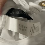 La Blanca Linea Costa Lace Back One Shoulder One Piece NEW -865 Photo 9