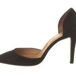 IRO  D’Orsay black pointed toe suede stiletto heels size 41 Photo 0